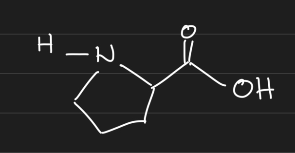<p>nonpolar, non-aromatic</p><p>Pro</p><p>P</p>