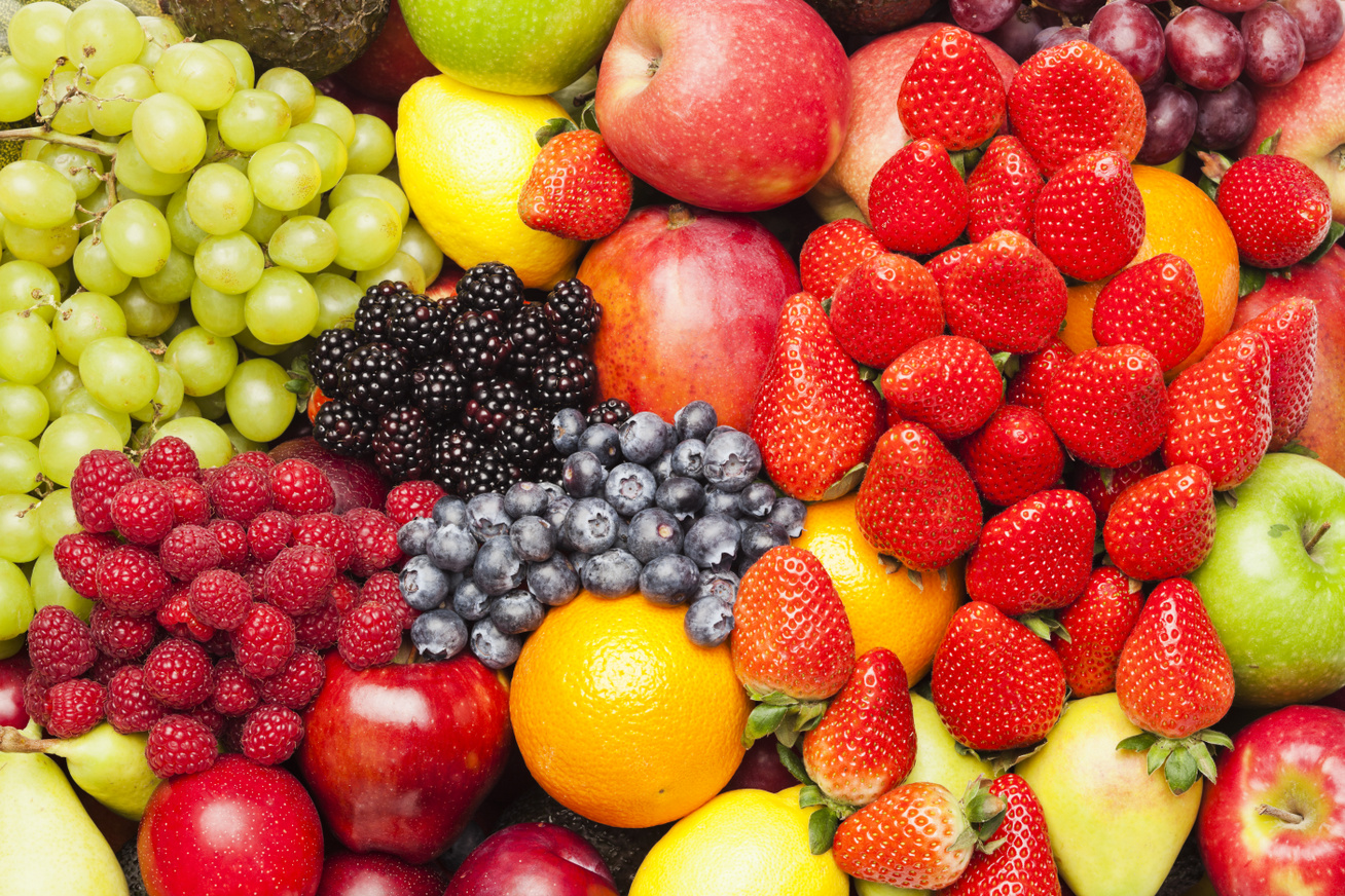 <p>las frutas</p>