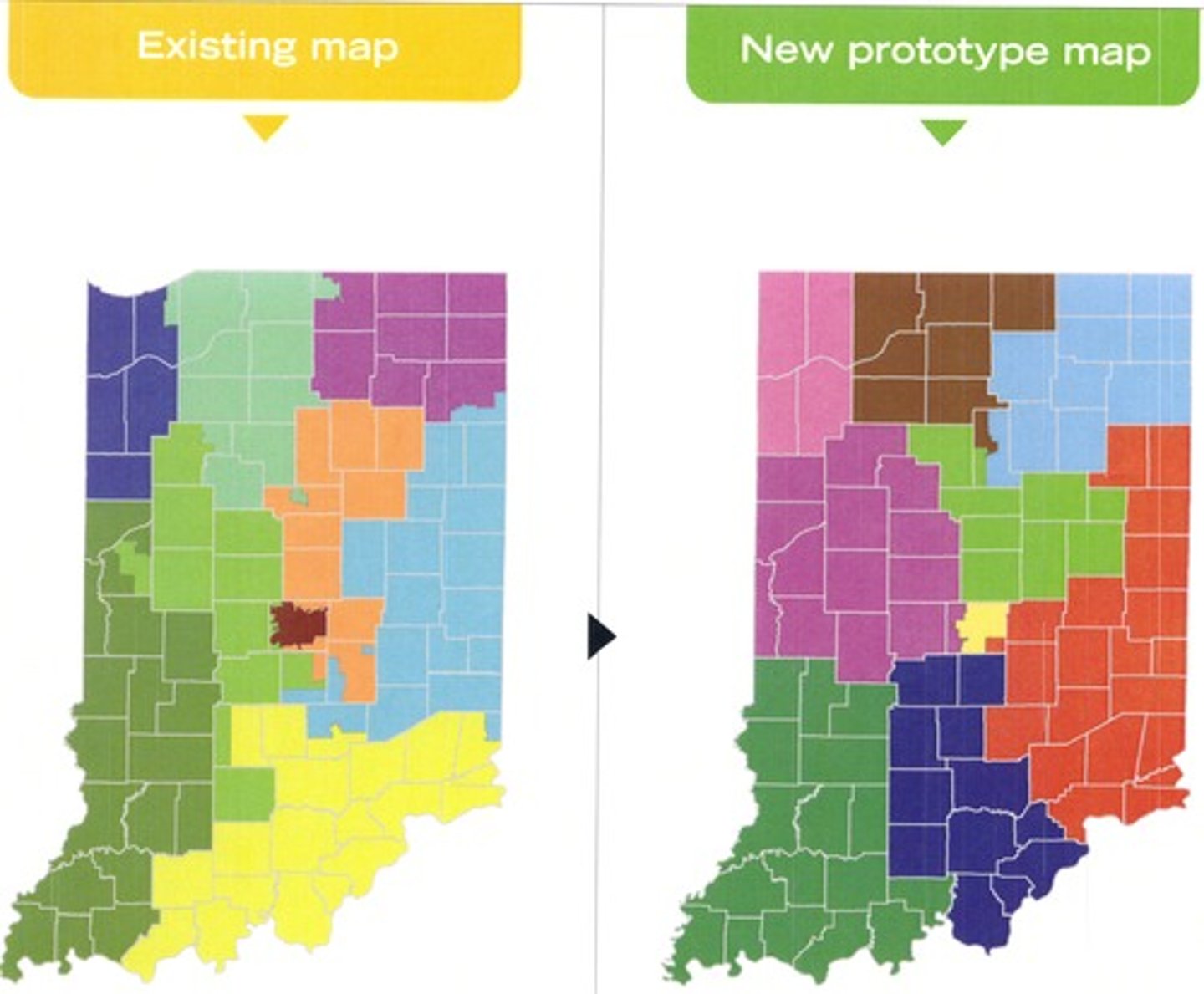 <p>redrawing district boundaries so that each district contains roughly the same number of people</p>
