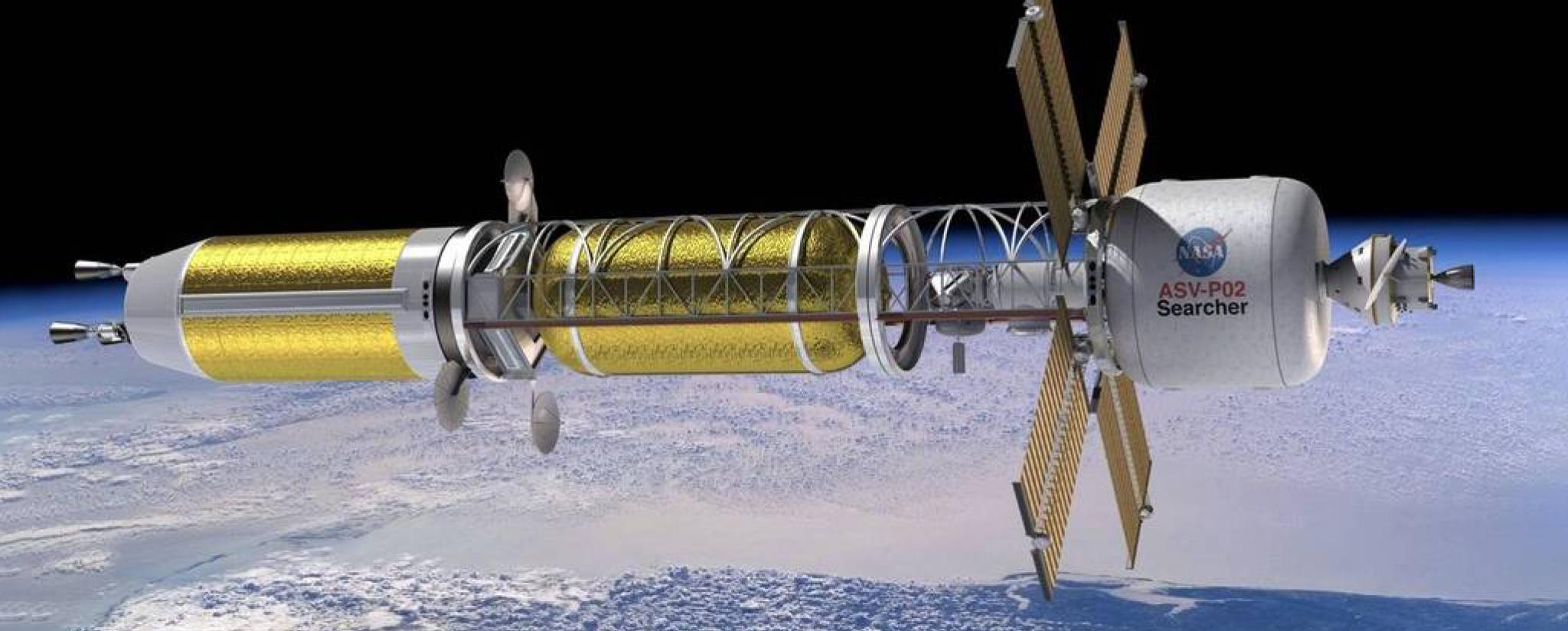 <p>nuclear propulsion </p>