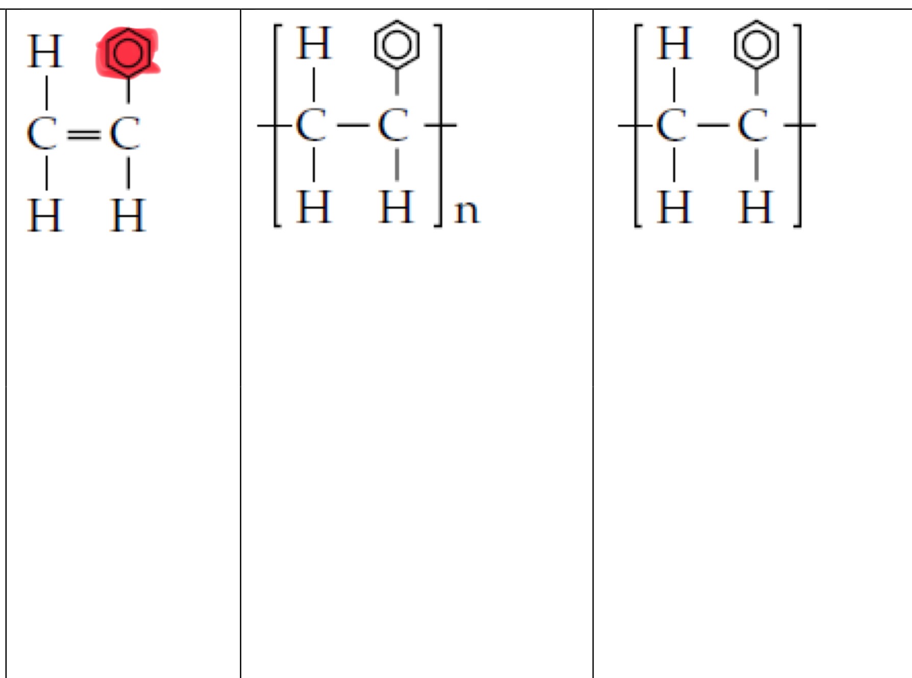 <p>Polystyrene PS</p>
