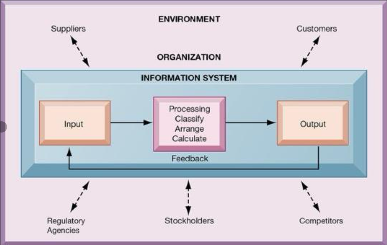 <p>Input, Processing, and Output</p>