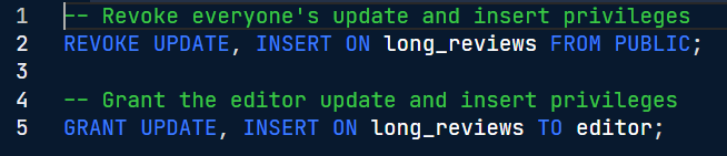 <p>Grant/revoke view access</p>