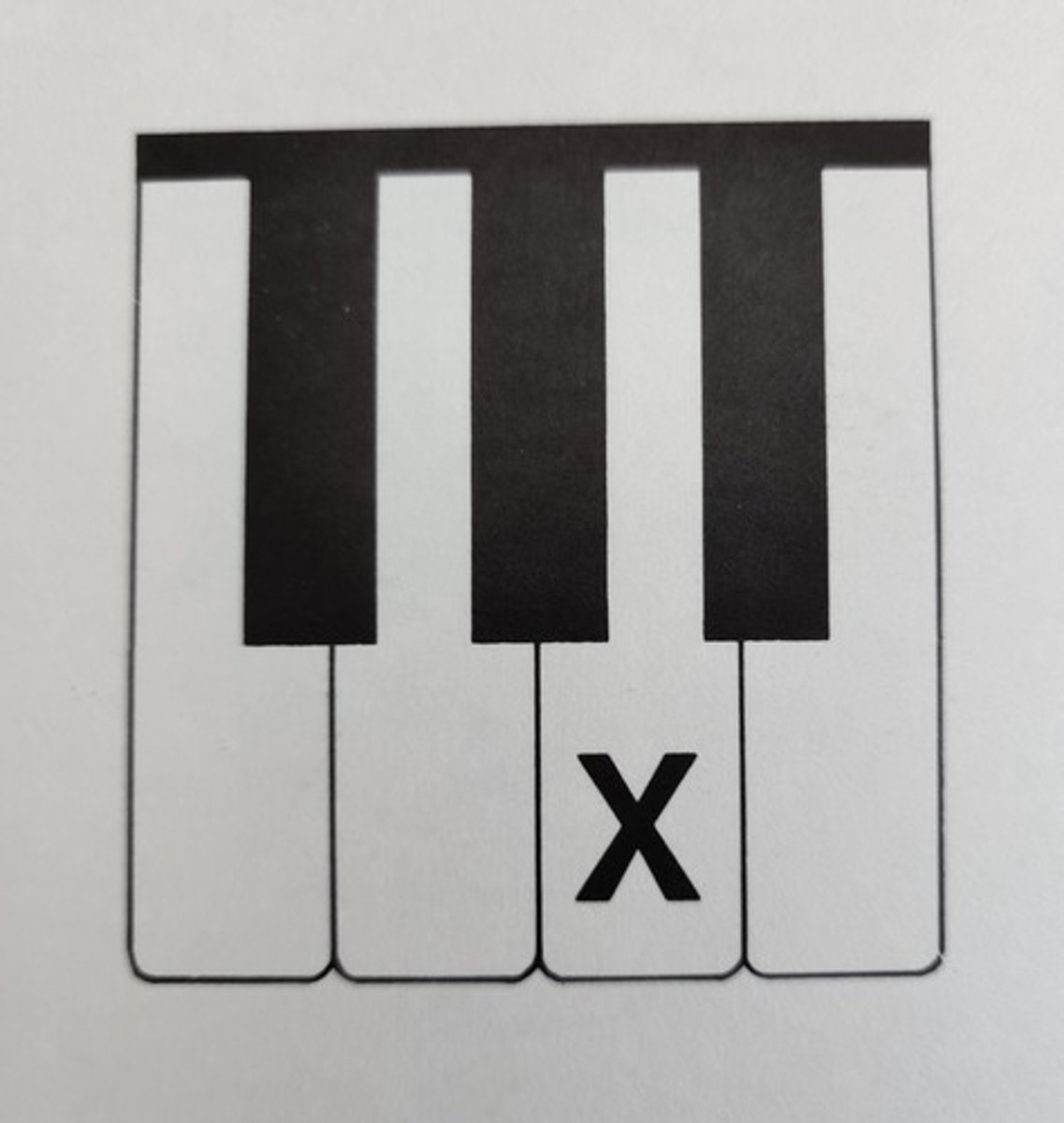 <p>The note marked with an "X" is an________</p>