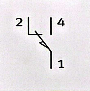 <p>Limit switch, electrical, right-actuated</p>