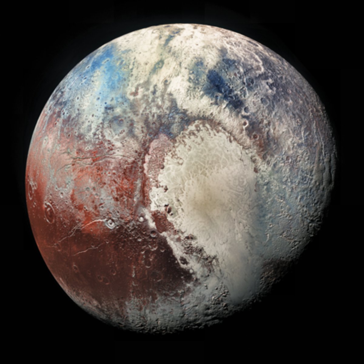 <p>How did the tectonic fractures form on Pluto?</p>