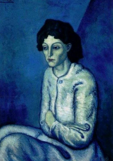 **Femme Aux Bras Croises** by Pablo Picasso