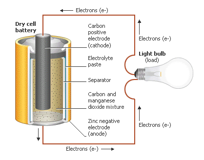<p>Single voltaic cell, AAA to D</p>