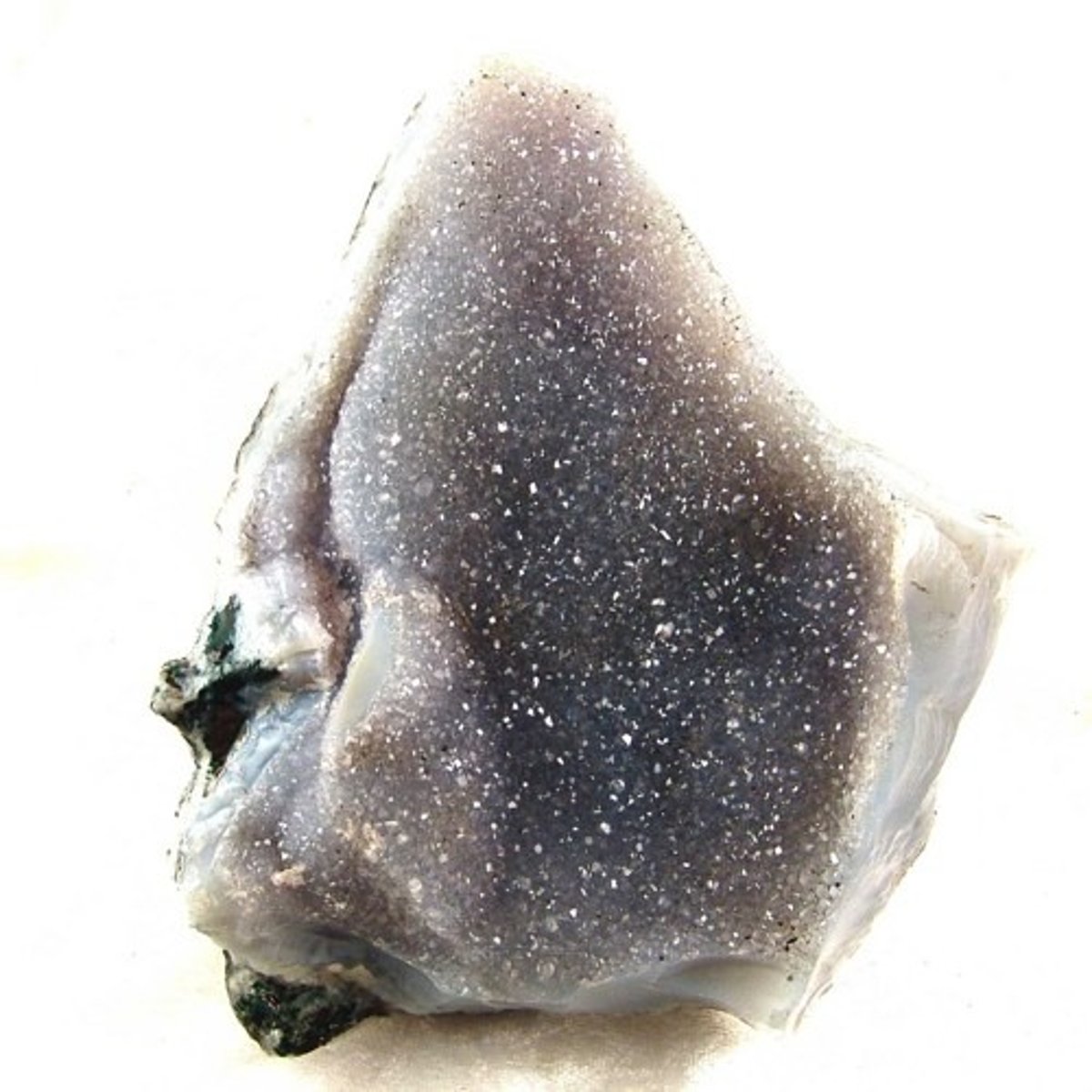 <p>Surface covered in fine crystals</p>