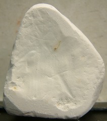 White, Dirty White
Streak: white
Luster: Dull
Hardness: 2 - 2.7
Cleavage: No Apparent (too soft)
Other Properties: Earthy Smell
