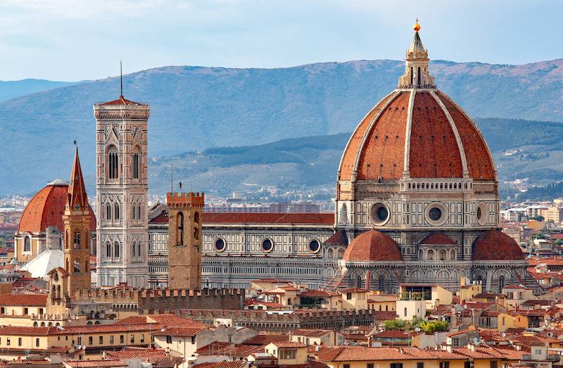 <p>Architect: Brunelleschi</p><p class="p1">• Origin: Florence</p><p class="p1">• Style: Renaissance architecture</p><p class="p1">• Meaning: Engineering achievement; largest dome since Rome.</p>