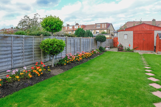 <p>the garden/yard</p>