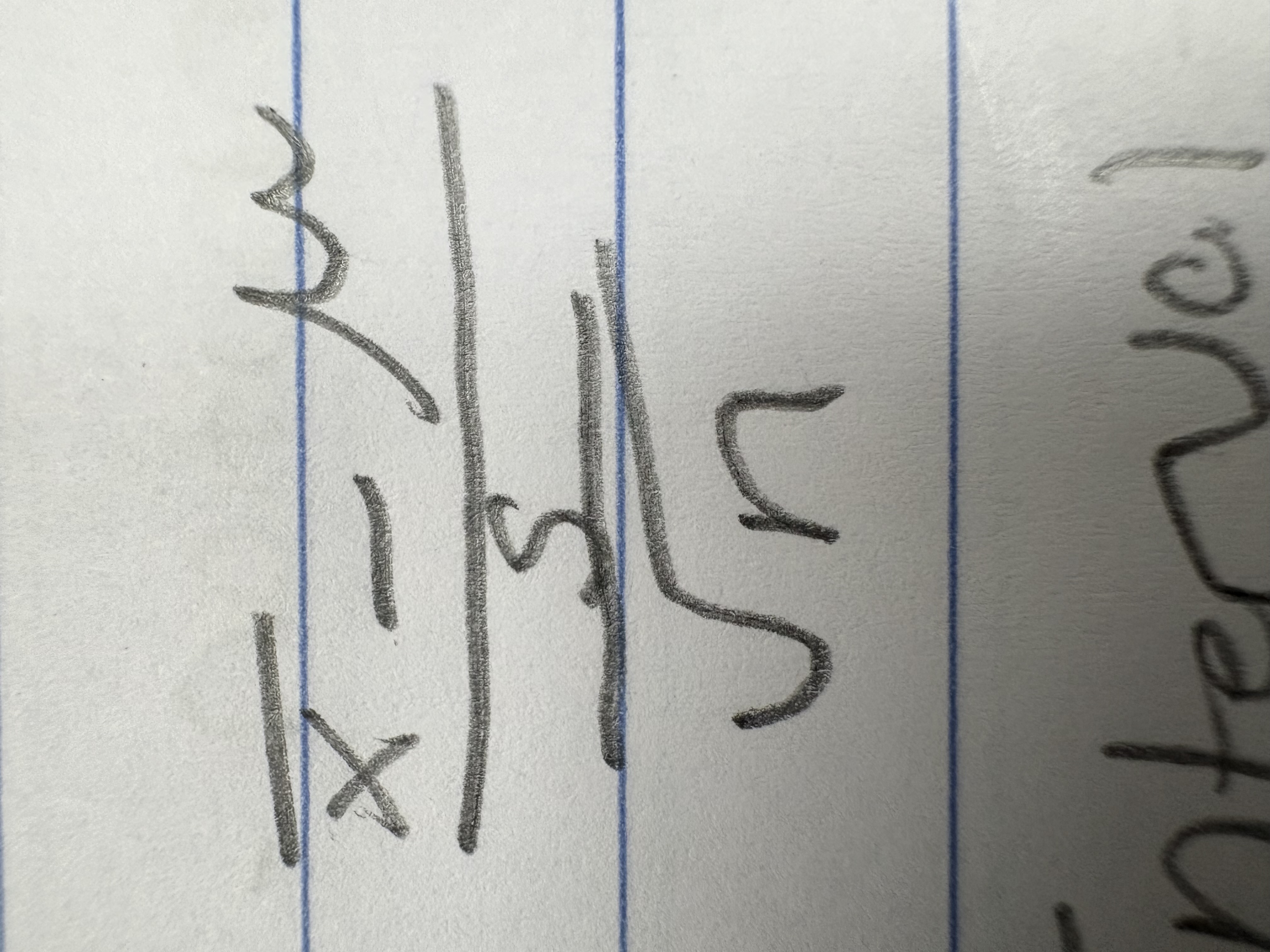 <p>X bar - mew \ s\ square root of n</p>