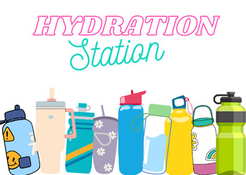 <p>Place your water bottle in the designated back corner of the classroom.</p>