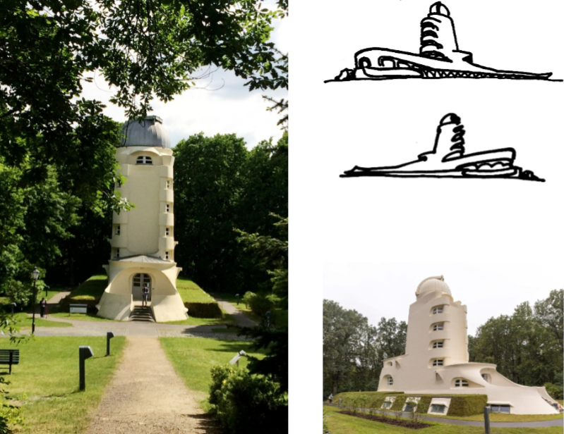 <p><span>Einstein Tower, Erich Mendelsohn (Potsdam, Germany, 1919-1921)</span></p>