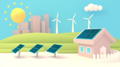 solar, wind, and water