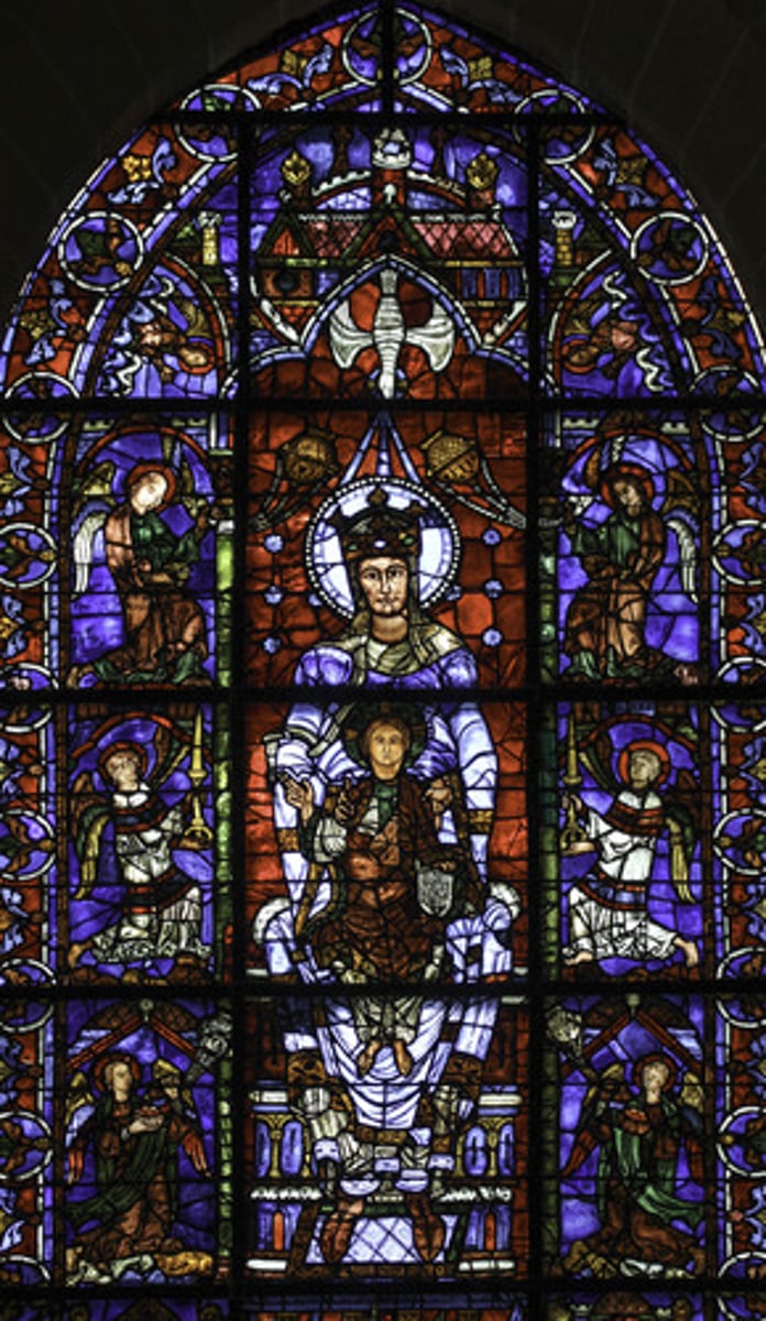 <p>Notre Dame de la Belle Verrière (from Chartres Cathedral)</p>