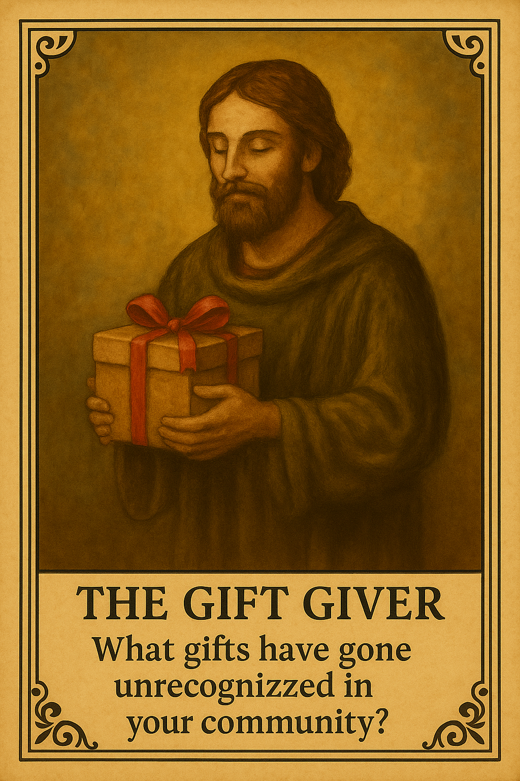 <p>What gifts have gone unrecognized in your community?</p>