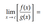 <p>According to theorems on limits</p>
