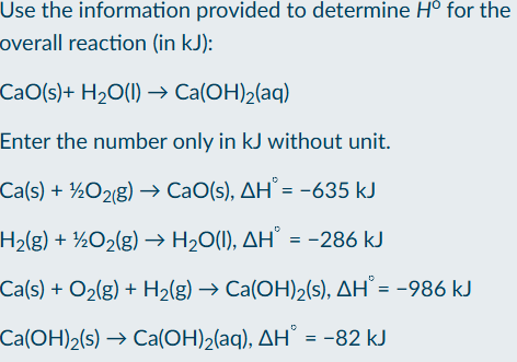 <p>Determine heat of reaction</p>