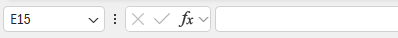 <p>A bar located to the right of the Insert Function icon (<em>fx</em>) in an Excel worksheet where the user can add or edit the contents of a cell.</p>