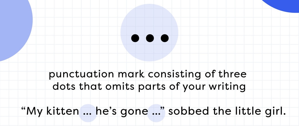 <p>leaving out words that sentence structure would normally need, but the sentence still makes sense</p>