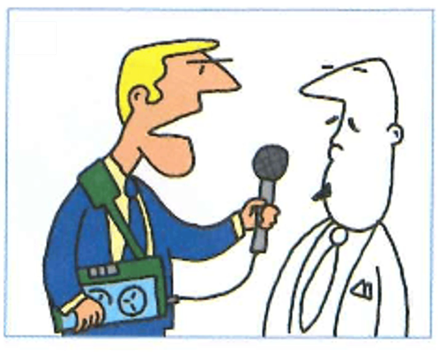 <p>a journalist</p>