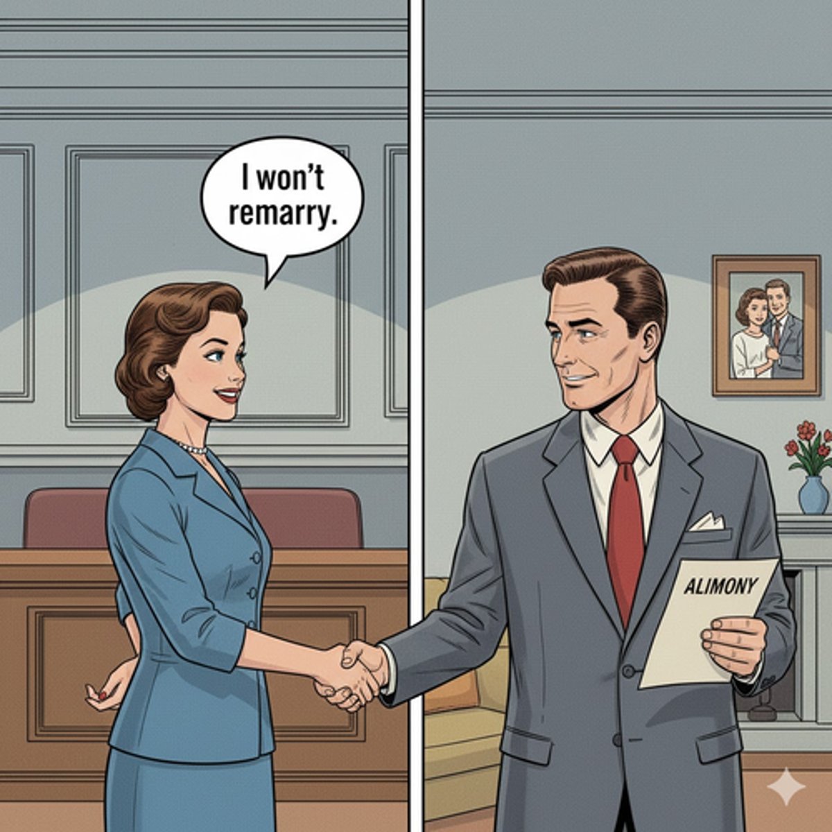 <p>Chapter: Vitiating Elements: Misrepresentation (The Representation Must be One of Fact, not Intention)</p><p>Facts: Wife promised never to remarry after divorce and was given alimony. Wife later remarried and husband sought to rescind the alimony.</p><p>Principle: A statement of future intention is not actionable as misrepresentation unless made dishonestly.</p>