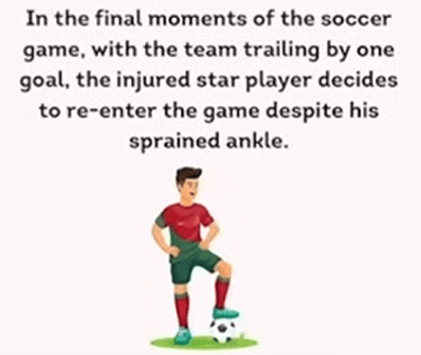 <p>Part of the story where the action is at its peak.</p>