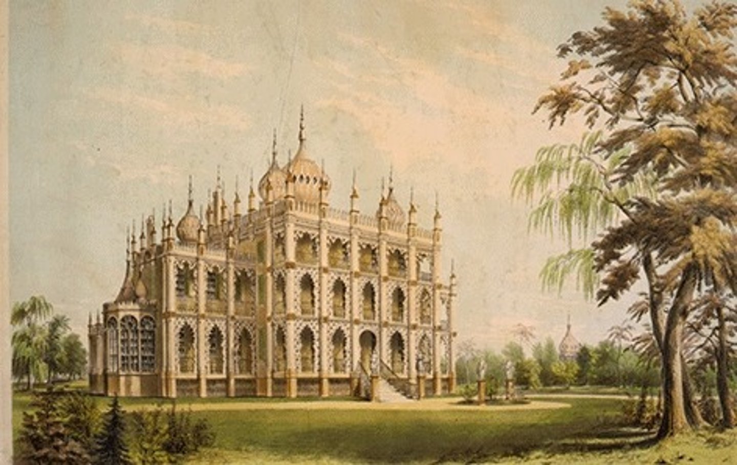 <p>-PT Barnum built himself</p><p>-building is no longer available</p>