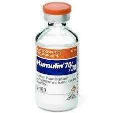 <p>Humulin 70/30</p>