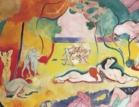 <p><span style="font-family: sans-serif">Henri Matisse, The Joy of Life (Le bonheur de vivre), 1905–06</span></p>