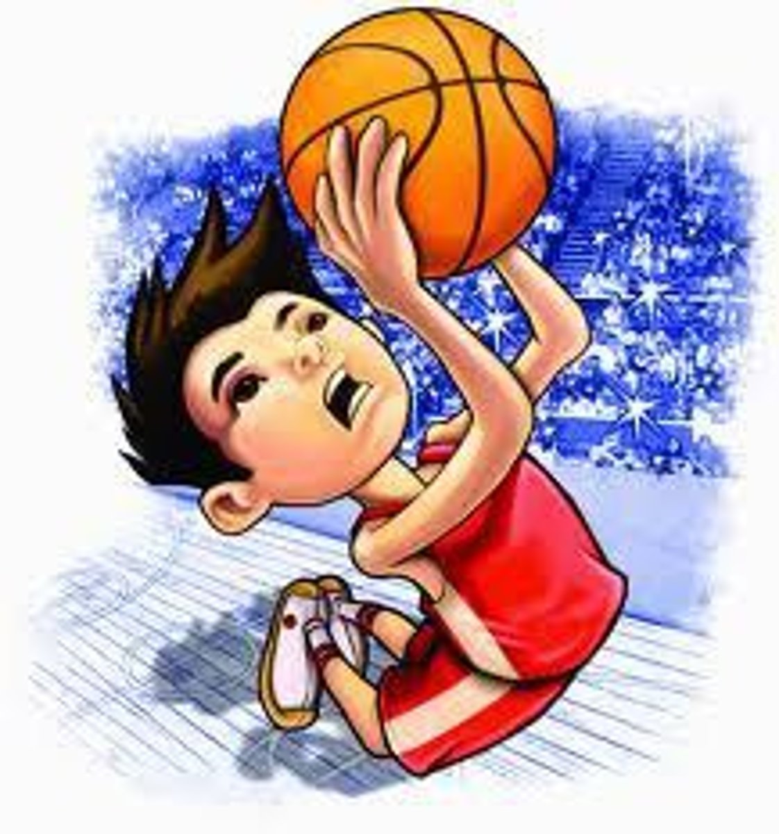 <p>he plays</p>
