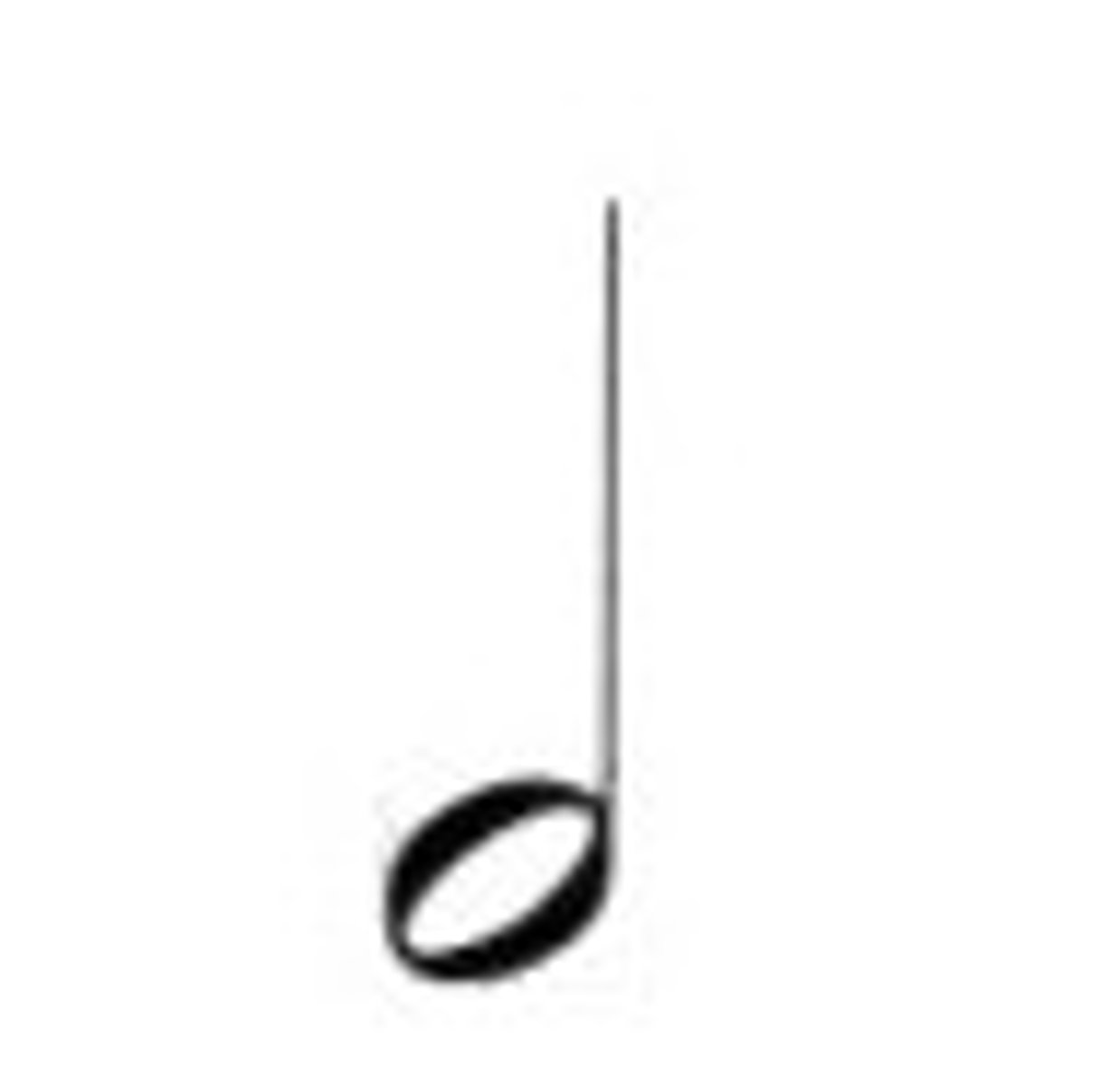 <p>2 beats of sound</p>