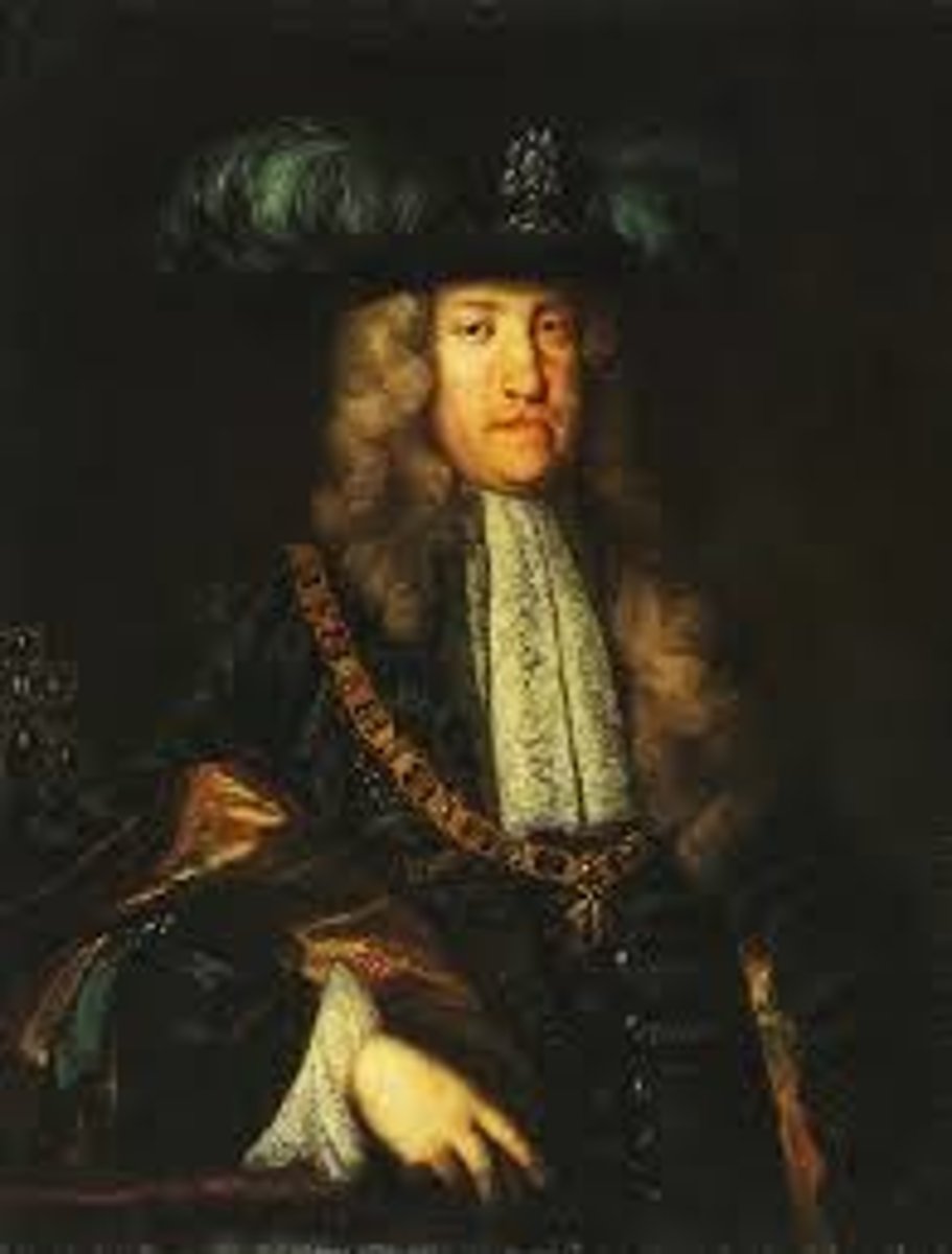 <p>a. Emperor</p><p>b. Austria</p><p>c. This dying emperor issued the Pragmatic Sanction, in which other European leaders recognized the legitimacy of his daughter, Maria Theresa, rule over Austria. Frederick the Great later attacked Maria Theresa to start the War of Austrian Succession.</p>