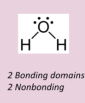 <p>4 electron domains</p>