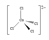 <p>How can <span><span>[</span></span><strong><em>CoCl4]<sup>2- </sup></em></strong>be used as a test for water</p>