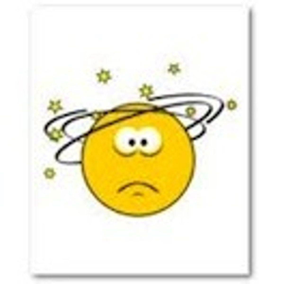 <p>dizzy; nauseated</p>