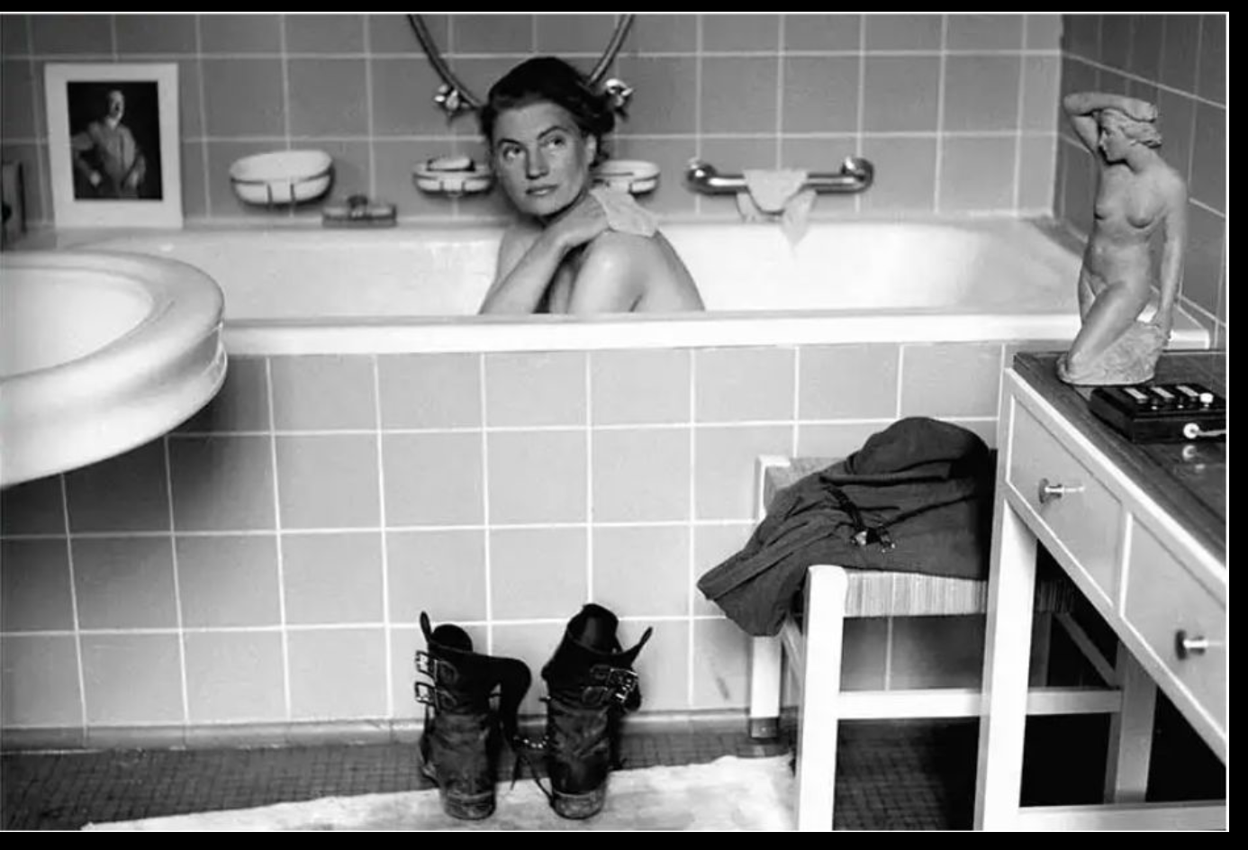 Lee Miller in Hitler’s Bathtub