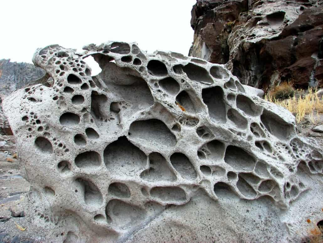 <p>what type of weathering caused this and why</p>