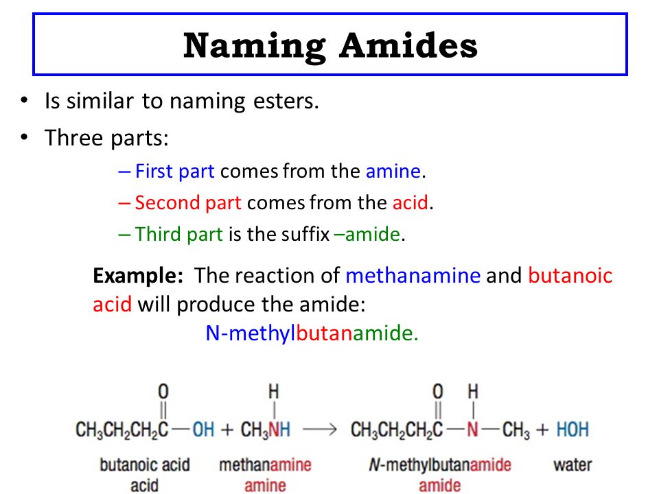 <p>-amide </p>