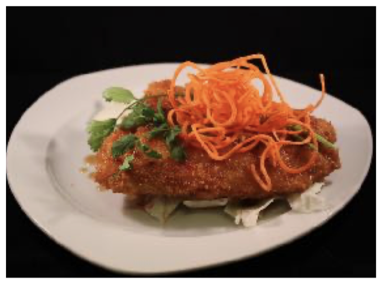 <p>Crispy Garlic Tilapia</p>