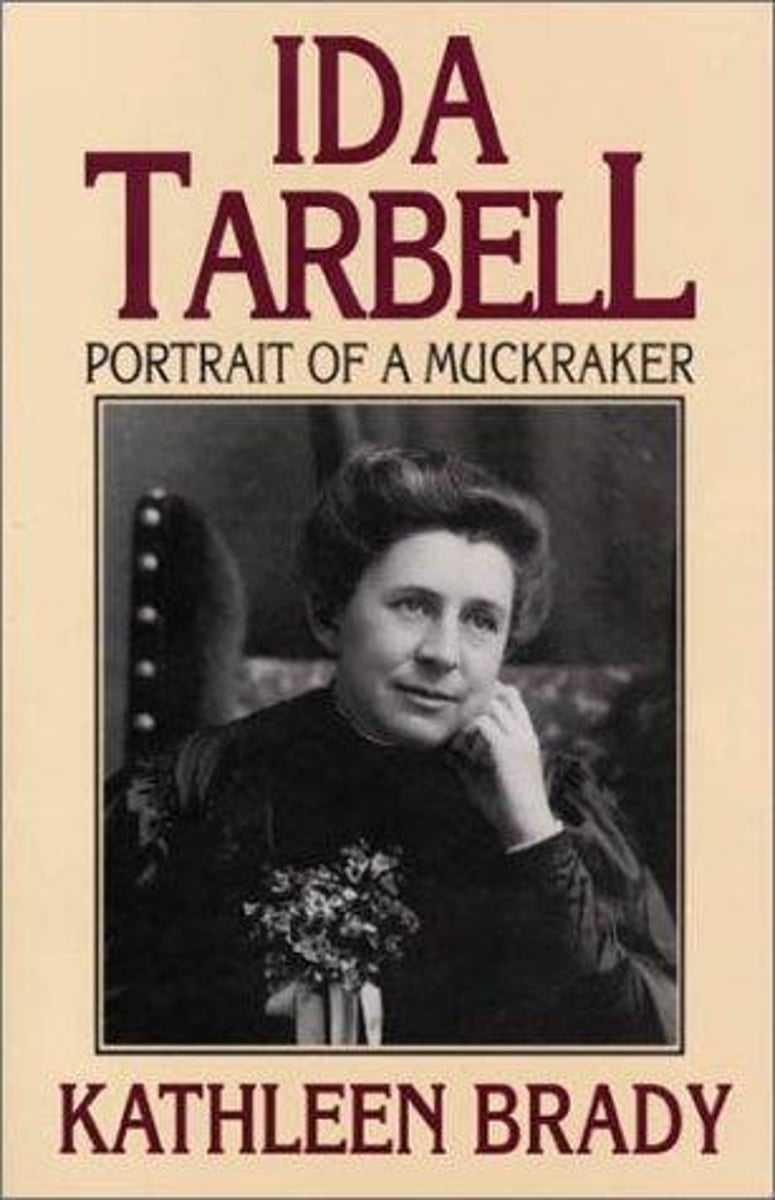 <p>A leading muckraker and magazine editor, she exposed the corruption of the oil industry with her 1904 work A History of Standard Oil.</p>