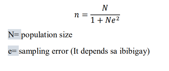 <p>to calculate the sample size  necessary to achieve a certain confidence interval  when sampling a population.</p>