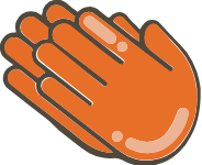 <p>Clap hands</p>