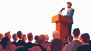 <p>speech | discourse</p>
