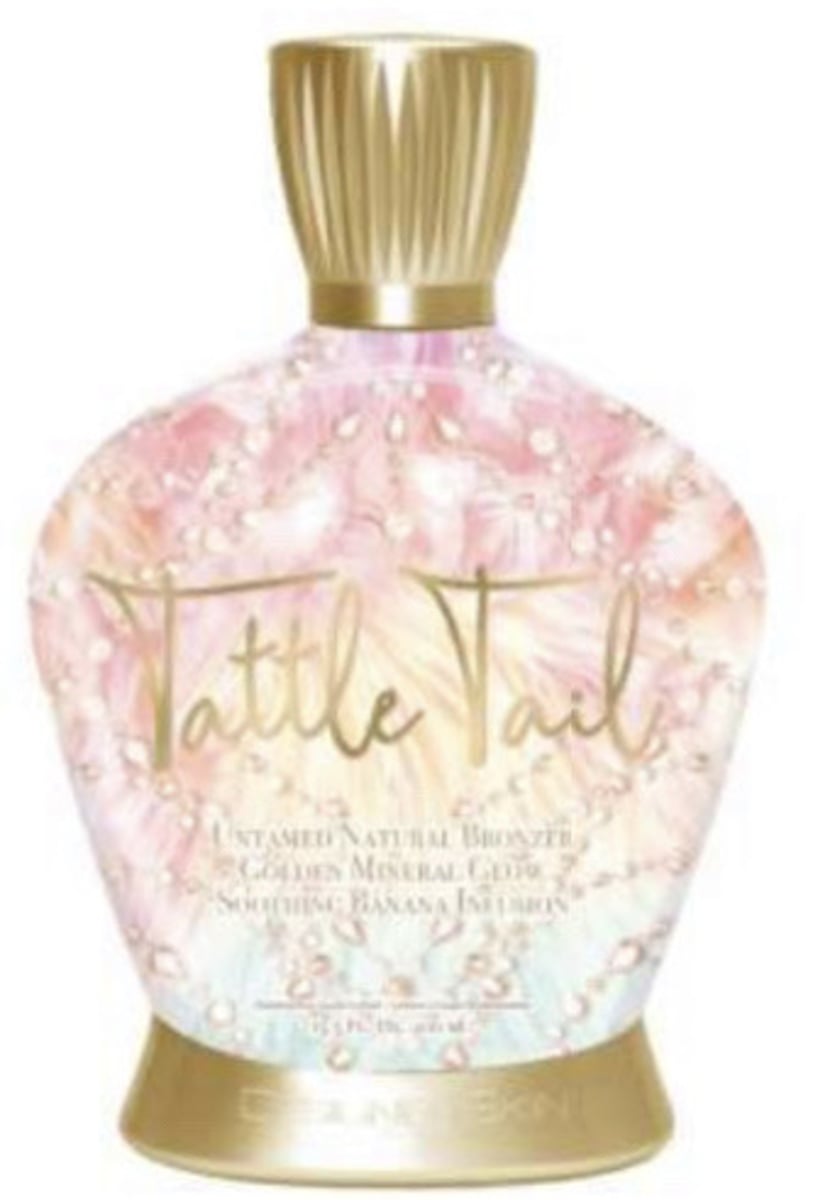 <p>- $80</p><p>- 13.5 oz bottle</p><p>- Vegan &amp; Cruelty Free</p><p>- Natural Bronzer: Promotes natural dark color development with an immediate bronze glow.</p><p>• Caramel: Provides an immediate bronze to the skin.</p><p>• Black Walnut: Known for its dark color, it combines with Caramel in a tailored blend to instantly deliver deep</p><p>hues and build color evenly.</p><p>- Golden Mineral Glow: Illuminating minerals leave skin glistening with a golden radiance. The technology helps brighten appearance, accent bronzed skin, and diminish the appearance of fine lines.</p><p>- Banana Infusion: A nutritious ingredient rich in Magnesium, Potassium, and Sugars to help restore skin’s natural vitality and hydration.</p><p>- Magnesium + Potassium: Known to help stabilize the body’s energy reserves and moisturizing factors, the blend plays a vital role in maintaining skin’s integrity to re-balance and soothe.</p><p>- Sugars: Abundant in natural sugars that work together to help attract water to skin, keeping it hydrated and glowing</p><p>- Safflower Oil: Helps promote increased moisturization for longer lasting color.</p><p>- Vitamin E: An antioxidant that works to neutralize free radicals to help prevent the appearance of fine lines and soften skin.</p>