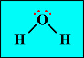- lewis structures, lines represent a pair of bonding electrons, pairs of individual dots are used to represent lone pairs