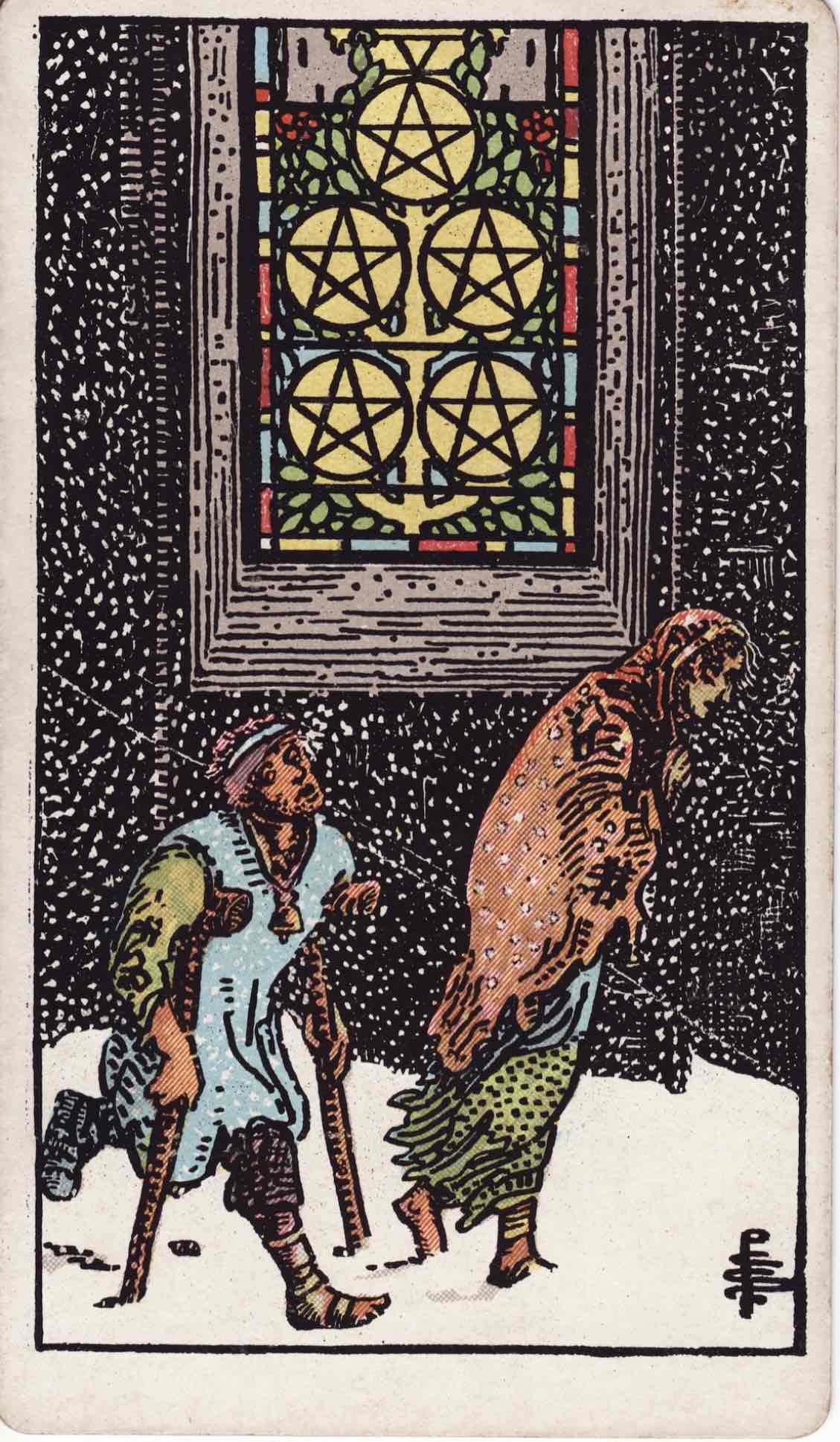 <p>Five of Pentacles</p>