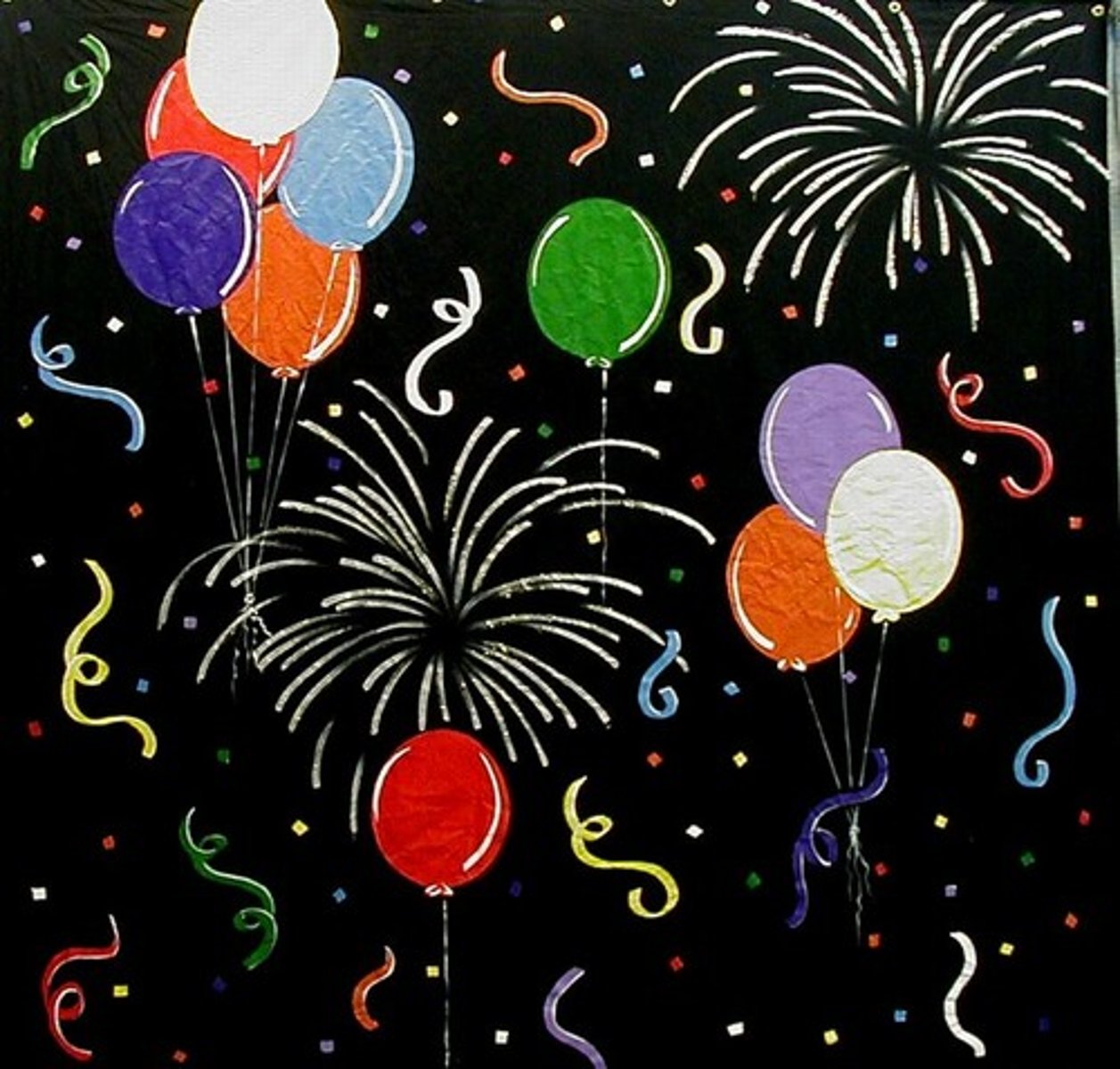<p>to party, celebrate</p>